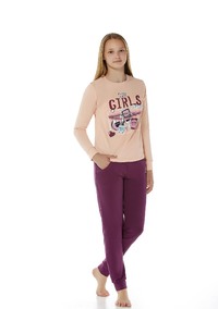Пижама для девочки, (арт. 9208-260)